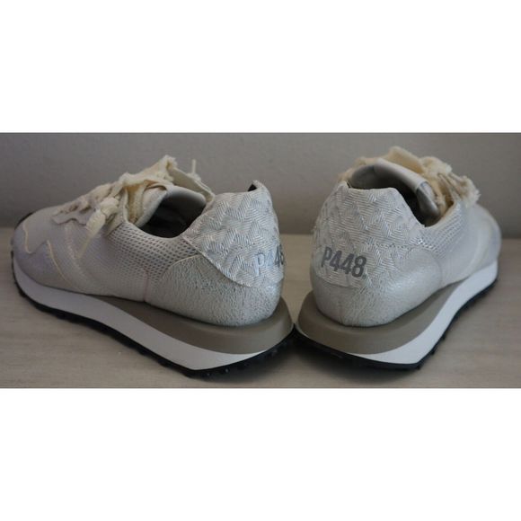 P448 S22CANCUN Women's Sz 10 EUR 40 Task/Silver Cancun Low Top Sneakers - Picture 11 of 14